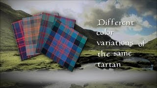 Different color variations of the same tartan [upl. by Sharman220]