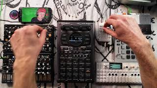 ROLAND SP404 MKII LOOP CAPTURE FEATURE IN THE 404 UPDATE WITH NICK HOOK [upl. by Wolpert157]