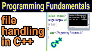 What is File Handling in C   UrduHindi [upl. by Ayotel]