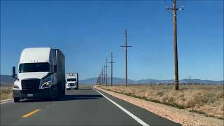 Drive thru Palmdale CA to Lancaster CA [upl. by Bethanne200]