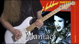 Michael Sembello  Maniac From Flashdance Solo Cover [upl. by Nomyar920]