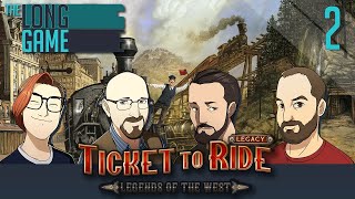 Ticket to Ride Legacy Ep2  The Long Game [upl. by Cohin]