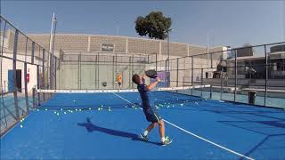 Exercices de smashs au padel  Julien Bondia  Avantage Padel [upl. by Gereld]