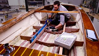 Frame Installation and Epoxy Fillets  Healey Boat Restoration Part 5 [upl. by Gerik250]