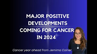 Cancer year ahead Horoscope for 2024 [upl. by Annoynek28]