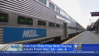 Metra Extends quotFamily Faresquot Program For The Holidays [upl. by Llij]