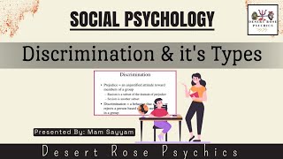 Discrimination in social psychology  Discrimination in Urdu amp Hindi  Types of Discrimination [upl. by Adnawad]