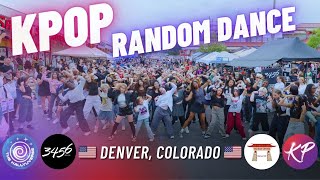 🇺🇸 Kpop Random Play Dance in Denver CO at the MidAutumn Festival [upl. by Calise]