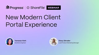 New Modern ClientPortal Experience Webinar [upl. by Yelrahc]