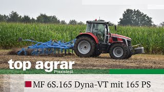 Massey Ferguson 6S165 im top agrar Praxistest  Rot kompakt und stark [upl. by Ferrigno]