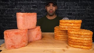 ASMR SPAM amp HASH BROWNS MUKBANG [upl. by Heath]