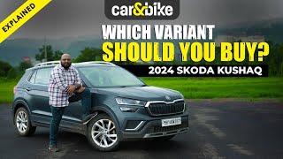 2024 Skoda Kushaq Variants Explained Which one offers the most value [upl. by Nair]