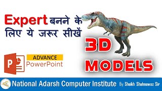 3D Model in PowerPoint [upl. by Avalsorim945]