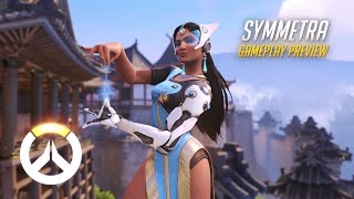 Symmetra Gameplay Preview  Overwatch  1080p HD 60 FPS [upl. by Areivax]