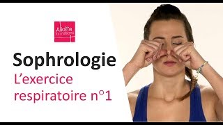 Sophrologie  exercice respiratoire n°1 [upl. by Einyaj]