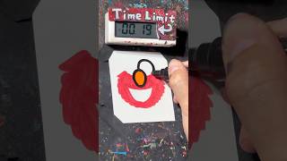 【ASMR】Drawing ELMO in 40 Sec [upl. by Amlev]