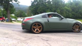 Nissan 350Z Brutal Limiter Sound [upl. by Piggy]