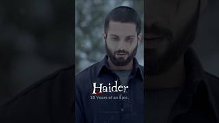 10 years of Haider  Shahid Kapoor Shraddha Kapoor shahidkapoor shraddhakapoor Haider movies [upl. by Seale]