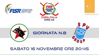 Serie A2  Coppa Italia  GirC  G8  Pumas Ancora Viareggio x SPV Viareggio Hockey [upl. by Iram]