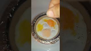 Satisfying half Cook Eggs 🥚🥚🥚😋shortvideo trending breakfastrecipes [upl. by Neeka546]