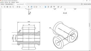 Cruceta cardán Solidworks [upl. by Havener]