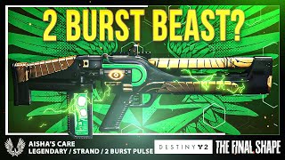 We Need To Talk About The New Legendary 2 Burst Pulses Aishas Care [upl. by Anait]