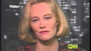 Cybill Shepherd on Larry King 1990  Listen to the Moonlighting podcast here playpodcastmtp [upl. by Nylleoj]