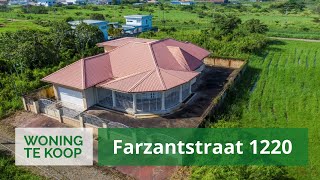 Farzantstraat 1220 • 470 m² Hoogbouw te Morgenstond Paramaribo Suriname [upl. by Niltag874]