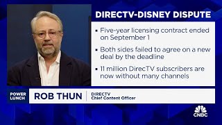 DirecTV chief content officer on ESPN blackout Disney is still mandating minimum penetration [upl. by Tterrag233]