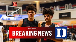 Toprated Boozer Twins make their college commitment  Instant Reaction [upl. by Dud]