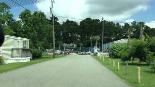 Driving through Myrtle Manor Trailer Park Also known as Pa [upl. by Spanjian]