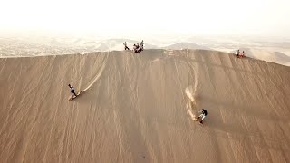 Sandboarding the Peruvian Sand Dunes of Huacachina [upl. by Adiaz]