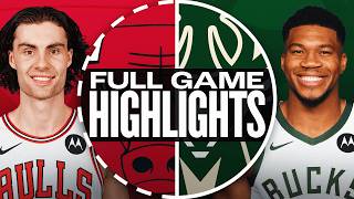 BULLS at BUCKS  NBA PRESEASON FULL GAME HIGHLIGHTS  October 14 2024 [upl. by Ardeha]