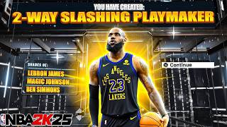 NEW “2WAY SLASHING PLAYMAKER” Is INSANE in NBA 2K25🔥 BEST BUILD 2K25 [upl. by Suellen]