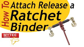 How to Use a Ratchet Binder [upl. by Lyrred]