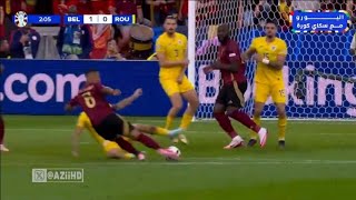 Youri Tielemans Goal Assist By Lukaku Belgium Vs Romania 10 UEFA Euro 2024 Extended Highlights [upl. by Oidale]