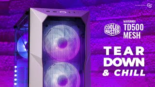 Weve Got Big Plans  Cooler Master TD500 Mesh White Tear down [upl. by Eveline645]