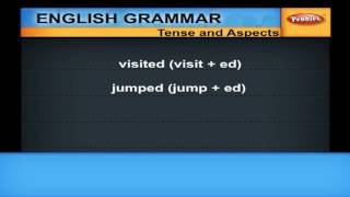 Tense and Aspect  Learn English Grammar for kids  English Learning [upl. by Theurer]