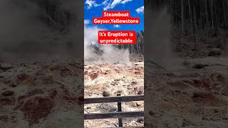 STUNNING YELLOWSTONE VOLCANO ERUPTS AGAIN🔥🔥viralshorts asmr [upl. by Lacim]