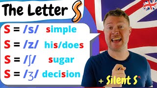 English Pronunciation  The Letter S  5 Ways to Pronounce S in English [upl. by Remmus]