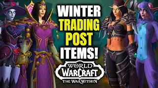 SYLVANAS Transmog Set Is FINALLY Here Winter Trading Post Rewards WoW  Dark Ranger Generals Kit [upl. by Dallas208]