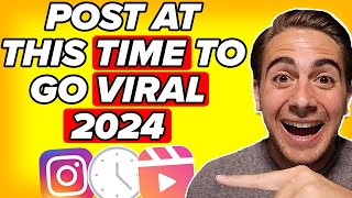 The BEST Times To Post Instagram Reels To Go VIRAL FAST works for small accounts [upl. by Elon]