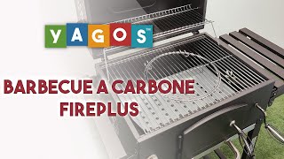 Barbecue a carbone carbonella Fireplus F109 recensione Yagos [upl. by Goldfarb379]