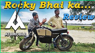 Indias First Atum 10 Customers Review। Atum 10 Electric Bike। EvHindi kgfbike [upl. by Nehpets725]