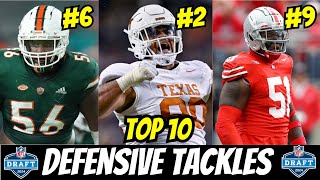 Top 10 DTs in the 2024 NFL Draft [upl. by Citarella]