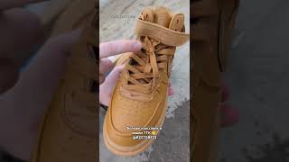 Nike Air Force 1 High GoreTex quotWheatquot [upl. by Hoffarth]