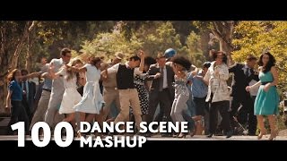 100 Movies Dance Scenes Mashup Mark RonsonUptown Funk ftBruno MarsWTM [upl. by Soisatsana378]