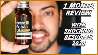 USTRAA ADVANCE BEARD GROWTH OIL REVIEW 2020 BEST BEARD GROWTH OIL Stay Home withme VINEET GAUR WTD [upl. by Aer]