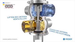 Rieger hygienic mix proof valve N1 [upl. by Primavera]