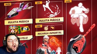 Nueva Agenda Semanal de FREE FIRE  SKIN COBRA REGRESA EMOTES RULETA MAGICA y Más [upl. by Kylah124]